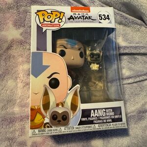 Aang with Momo Funko Pop! Avatar the last air bender #534